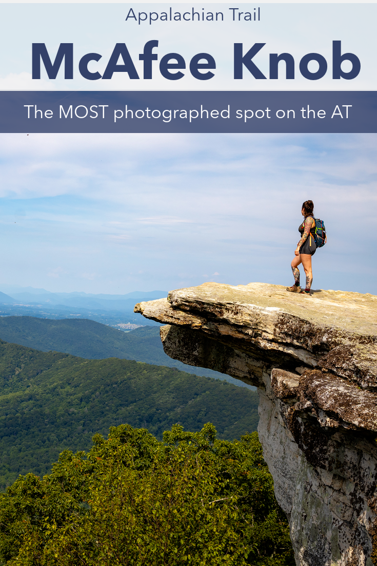 The EASY ROUTE to McAfee Knob The MOST photographed point