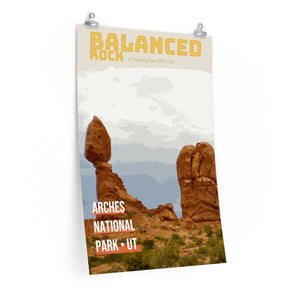 Arches National Park Balanced Rock Poster