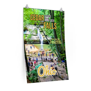 Hocking Hills State Park Cedar Falls Poster