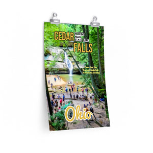 Hocking Hills State Park Cedar Falls Poster