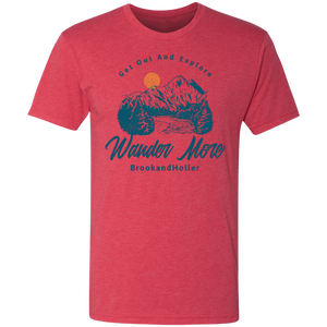 get out and explore brook and holler red shirt