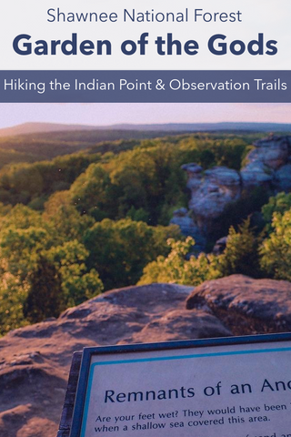 Guide to hiking the garden of the gods wilderness and recreation area in Shawnee National forest Illinois 
