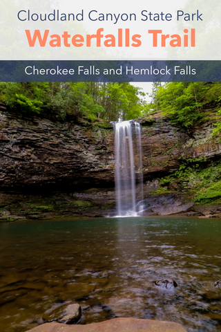 Guide To Hiking the Waterfalls Trail in Cloudland Canyon State Park Georgia