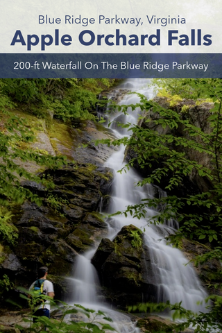 Apple orchard falls blue ridge parkway Virginia hiking trails Appalachian Trail 