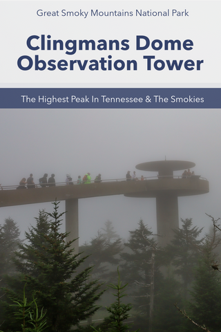 Clingmans Dome, The Highest Peak In The Great Smoky Mountains
