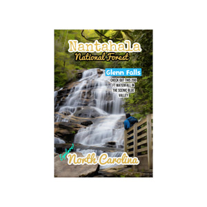Nantahala National Forest Glenn Falls Poster