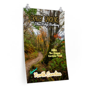 Craggy Gardens Trail Poster