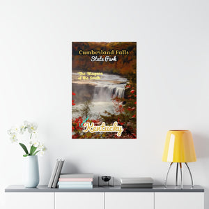 Cumberland Falls State Park "Niagara of the South" Poster