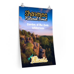 Shawnee National Forest Garden of The Gods Wilderness Poster