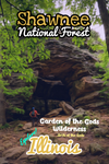 Shawnee National forest Illinois garden of the gods wilderness arch poster