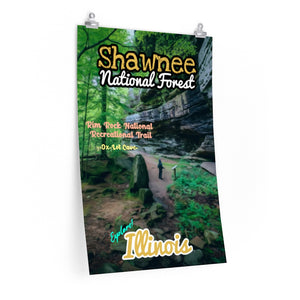 Shawnee National Forest Rim Rock Trail Poster