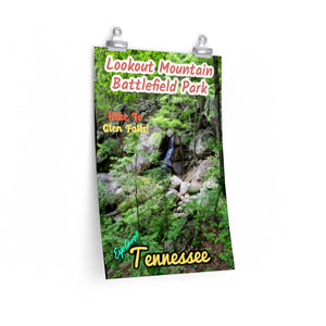 Lookout Mountain Glen Falls Trail Poster
