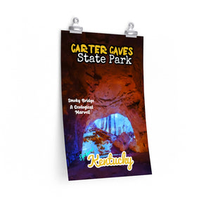 Carter Caves State Park Smoky Bridge Poster
