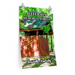 Jefferson Memorial Forest Louisville Kentucky Poster