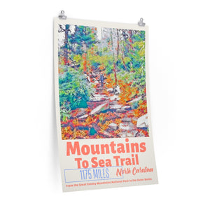 Mountains To Sea Trail Poster
