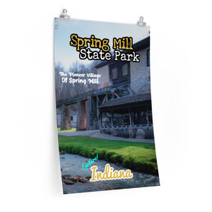 Spring Mill State Park Poster