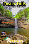 South Cumberland State Park foster falls waterfall poster Tennessee 