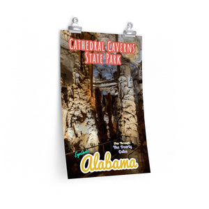Cathedral Caverns State Park Pearly Gates Poster