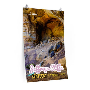 Jeffreys Cliffs Morgan Cave Poster