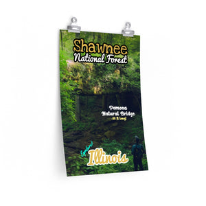Shawnee National Forest Pomona Natural Bridge Poster