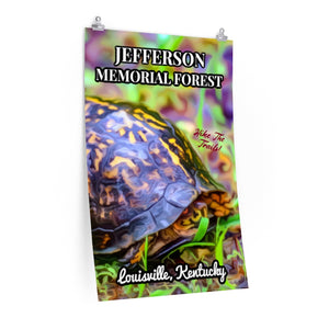 Jefferson Memorial Forest Box Turtle Poster
