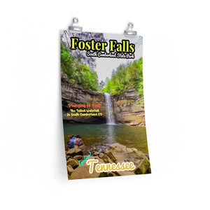 South Cumberland State Park Foster Falls Poster