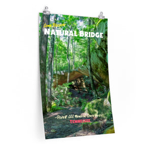 Pickett State Park Natural Bridge Tennessee Poster