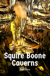Squire Boone Caverns Rock Of Ages Flowstone Formation Indiana Poster