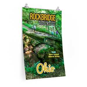 Rockbridge State Nature Preserve Natural Bridge Poster