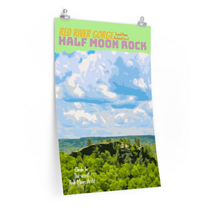 Red River Gorge Half Moon Rock Poster
