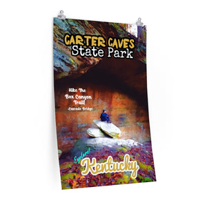 Carter Caves State Park Cascade Bridge Poster