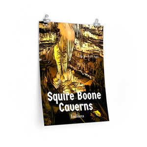 Squire Boone Caverns Rock of Ages Poster