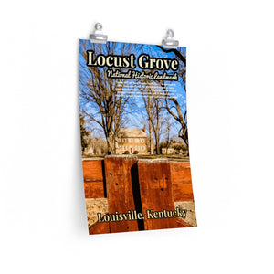Historic Locust Grove National Historic Landmark Lewis and Clark Expedition Kentucky Poster