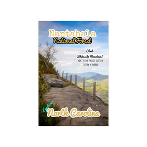 Nantahala National Forest Whiteside Mountain Poster