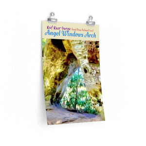 Red River Gorge Angel Windows Arch Poster