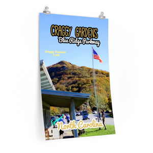 Craggy Gardens Visitors Center Poster