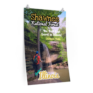 Shawnee National Forest Jackson Falls Poster