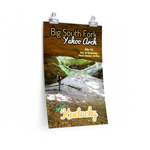 Big South Fork Yahoo Arch Poster