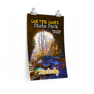 Carter Caves State Park Natural Bridge Poster