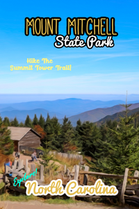 Mount Mitchell State Park summit tower trail North Carolina poster