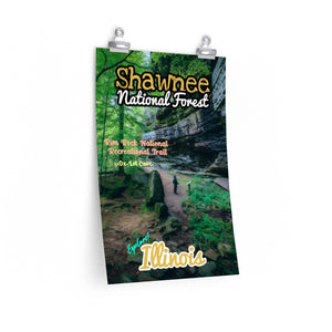 Shawnee National Forest Rim Rock Trail Poster