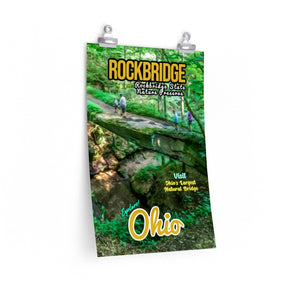 Rockbridge State Nature Preserve Natural Bridge Poster