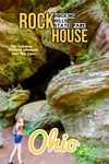 Hocking Hills State Park Rock house cave entrance poster Ohio 