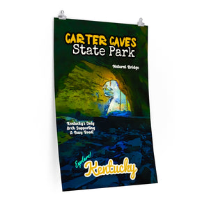 Carter Caves State Park Natural Bridge Arch Tunnel Poster
