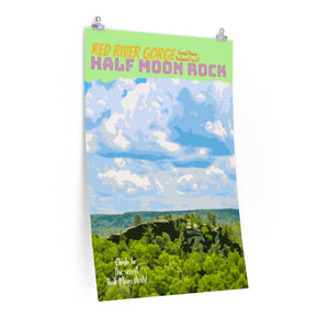 Red River Gorge Half Moon Rock Poster