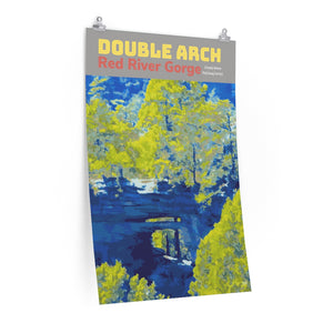 Red River Gorge Double Arch Poster