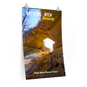 Natural Arch Rockshelter Poster