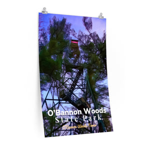 O'Bannon Woods State Park Fire Tower Poster