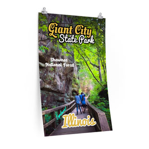 Giant City State Park Poster