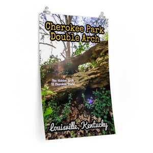 Cherokee Park Double Arch Poster